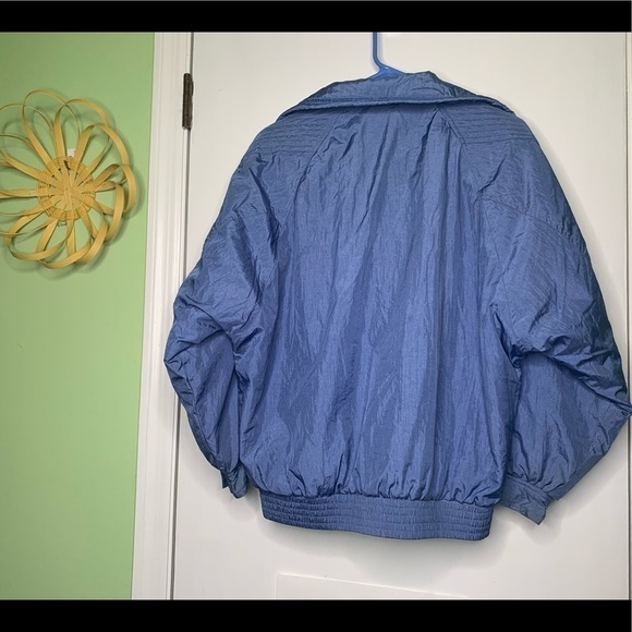 ❄️ Nouvelle Vague Joola vintage, blue puffy windbreaker jacket - Picture 12 of 12